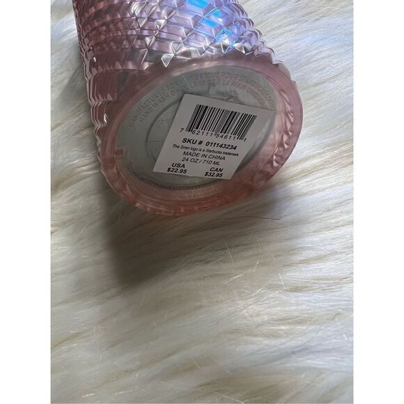 Starbucks 24oz Pink Textured Tumbler - Picture 3 of 5